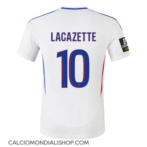 Maglie da calcio Olympique Lyonnais Alexandre Lacazette #10 Prima Maglia 2024-25 Manica Corta